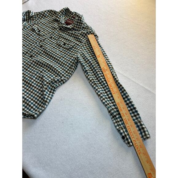 Alesbury Mens Long Sleeve Button Down Shirt Size M Regular Fit - Picture 3 of 7